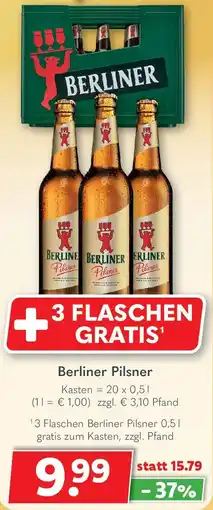 Getränkeland Berliner Pilsner Angebot