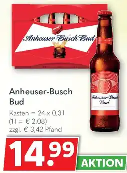 Getränkeland Anheuser-Busch Bud Angebot