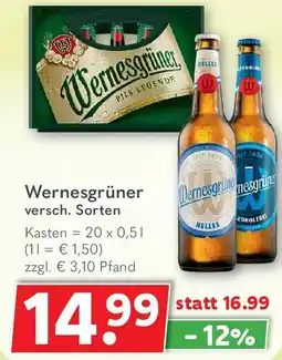 Getränkeland Wernesgrüner Angebot