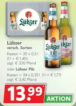Getränkeland Lübzer Angebot