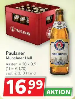 Getränkeland Paulaner Münchner Hell Angebot
