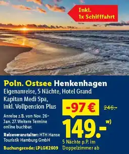 Lidl Poln. Ostsee Henkenhagen Angebot