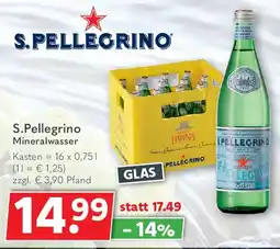 Getränkeland S.Pellegrino Mineralwasser Angebot