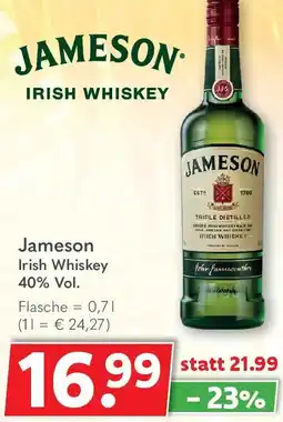Getränkeland Jameson Irish Whiskey Angebot