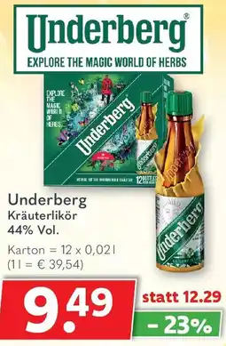 Getränkeland Underberg Kräuterlikör Angebot