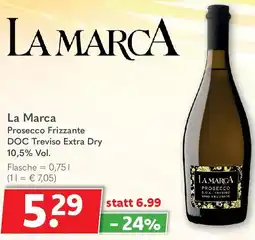 Getränkeland La Marca Prosecco Frizzante DOC Treviso Extra Dry Angebot