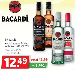 Getränkeland Bacardí Angebot