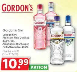 Getränkeland Gordon's Gin London Dry, Premium Pink Distilled Angebot
