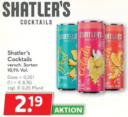 Getränkeland Shatler's Cocktails Angebot