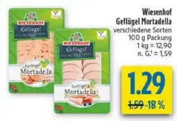 diska Wiesenhof Geflügel Mortadella Angebot