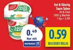 diska Gute Güntige Saure Sahne Angebot