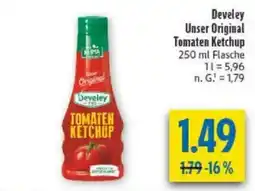 diska Develey Tomaten Ketchup Angebot