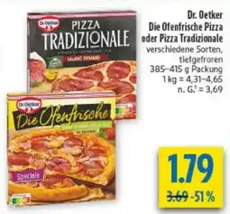 diska Dr. Oetker Die Ofenfrische Pizza Angebot