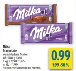 diska Milka Schokolade Angebot
