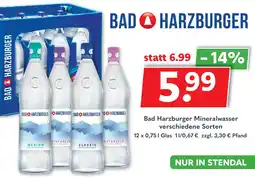 Getränkeland Bad Harzburger Mineralwasser Angebot