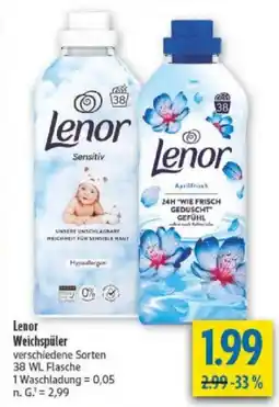 diska Lenor Weichspüler Angebot