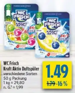 diska WC Frisch Kraft Aktiv Duftspüler Angebot