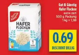 diska Gut & Günstig Hafer Flocken Angebot