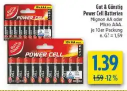 diska Power Cell Batterien Angebot