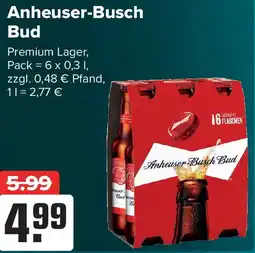 Logo Getränkemarkt Anheuser-Busch Bud Angebot