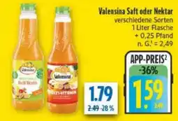 diska Valensina Saft oder Nektar Angebot