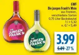diska Die jungen Frank'n Wein Angebot