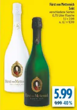 diska Fürst von Metternich Sekt Angebot