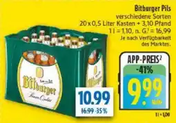diska Bitburger Pils Angebot