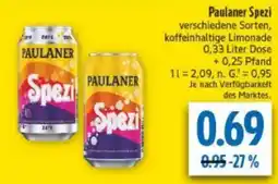 diska Paulaner Spezi Angebot