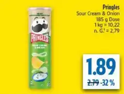 diska Pringles Sour Cream & Onion Angebot