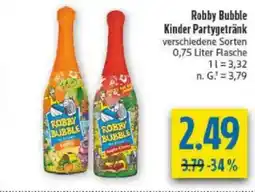 diska Robby Bubble Kinder Partygetränk Angebot