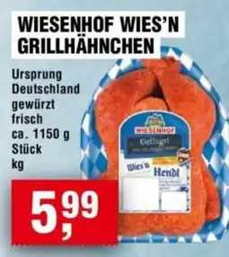 Handelshof WIESENHOF WIES'N GRILLHÄHNCHEN Angebot