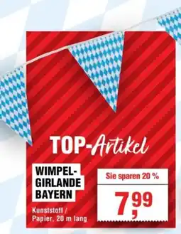 Handelshof WIMPEL-GIRLANDE BAYERN Angebot