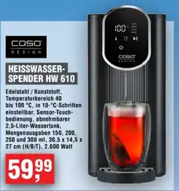 Handelshof COSO HEISSWASSER-SPENDER HW 610 Angebot