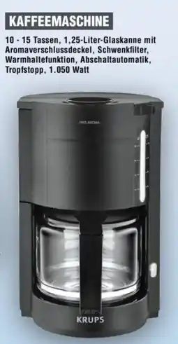 Handelshof KAFFEEMASCHINE KRUPS Angebot