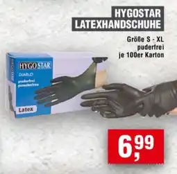 Handelshof HYGOSTAR LATEXHANDSCHUHE Angebot