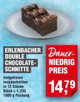 Handelshof ERLENBACHER DOUBLE CHOCOLATE-SCHNITTE Angebot
