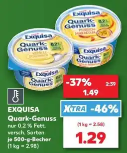 Kaufland Exquisa Quark-Genuss Angebot