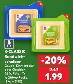 Kaufland K-CLASSIC Sandwich-scheiben Angebot