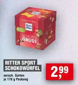 Handelshof RITTER SPORT SCHOKOWÜRFEL Angebot