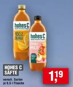 Handelshof hohes C Säfte Angebot