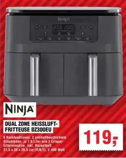 Handelshof NINJA DUAL ZONE HEISSLUFT-FRITTEUSE DZ300EU Angebot