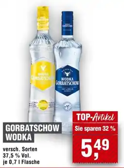Handelshof GORBATSCHOW WODKA Angebot