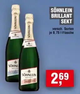 Handelshof SÖHNLEIN BRILLANT SEKT Angebot