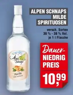 Handelshof Alpen Schnaps Marille Angebot
