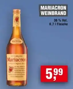 Handelshof Mariacron Weinbrand Angebot