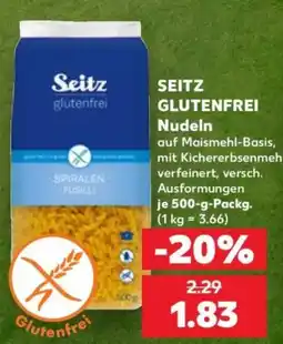 Kaufland SEITZ glutenfrei Nudeln Angebot