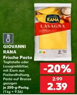 Kaufland GIOVANNI RANA Frische Pasta Angebot