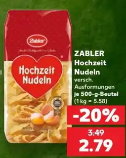 Kaufland Zabler Hochzeit Nudeln Angebot