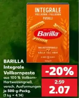 Kaufland Barilla Integrale Vollkornpasta Angebot